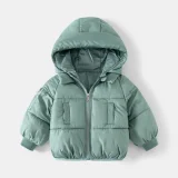 Kids cotton jacket thickening
