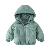 Kids cotton jacket thickening