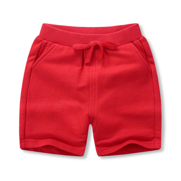 2023 Boys' casual short pants Red #P13