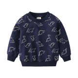Children's casual long sleeved sweater