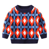 2023 Autumn Boys' Sweater Cartoon