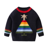 2023 Autumn Boys' Sweater Cartoon