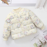 Kids cotton jacket thickening