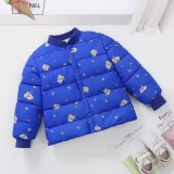 Kids cotton jacket thickening