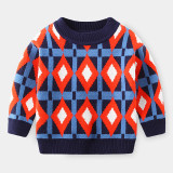 2023 Autumn Boys' Sweater Cartoon