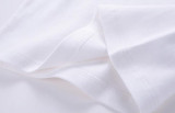 New Summer Cotton Short Sleeves White #CE01