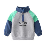 2023 Children's casual long sleeved sweater