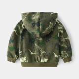 2023 Boys' New Camo Coat #301