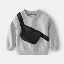 2023 Children's casual long sleeved sweater