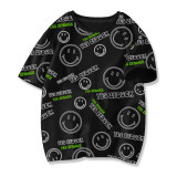 New Summer Boys' Cotton Short Sleeves Black