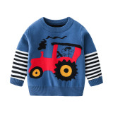 2023 Autumn Boys' Sweater Cartoon