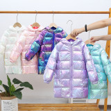 2023 Children's Down jacket medium length #C006