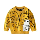 2023 Autumn Boys' Sweater Cartoon