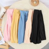 2023 Children's casual long sleeved sweater Black #AB01