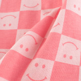 2023 New Summer Cotton Short Sleeves Pink #R03