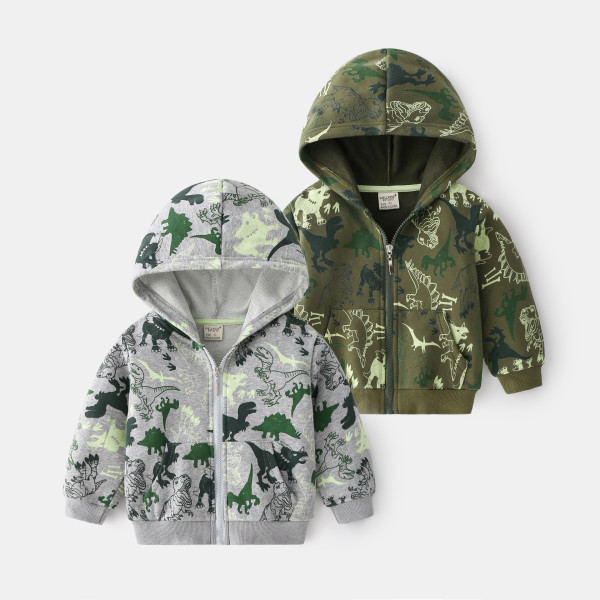 2023 Boys' New Camo Coat #301