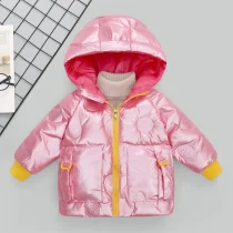 Kids cotton jacket thickening
