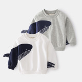 Children's casual long sleeved sweater