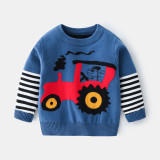 2023 Autumn Boys' Sweater Cartoon