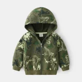 2023 Boys' New Camo Coat #301