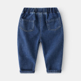Boys' New Royal Blue Winter Pants #B012