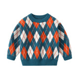 2023 Autumn Boys' Sweater Cartoon