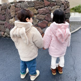 New Kids cotton jacket thickening #A0011