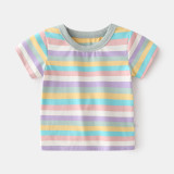 New Summer Boys' Cotton Short Sleeves