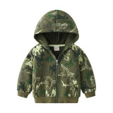 2023 Boys' New Camo Coat #301