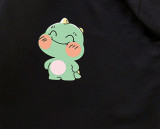 2023New Summer Cotton Short Sleeves Black #CE01
