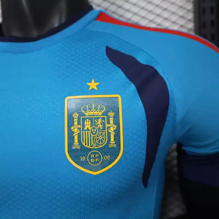 Spain 2026 World Cup Sky Blue Training Jersey - Player Version