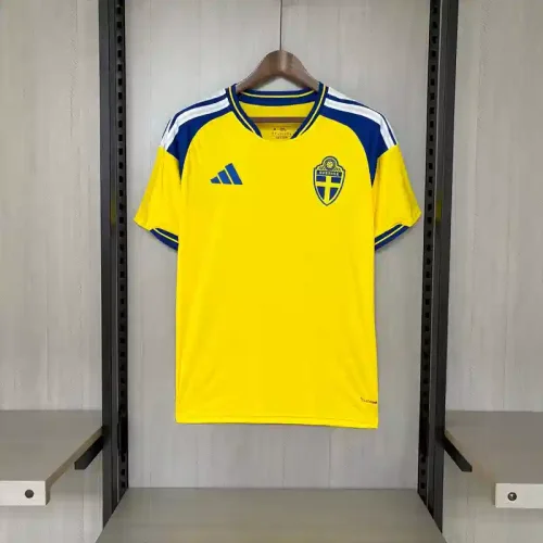 Sweden 2026 World Cup Home Jersey - Fan Version