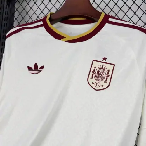 Long Sleeves Spain 2026 World Cup Away Jersey - Fan Version