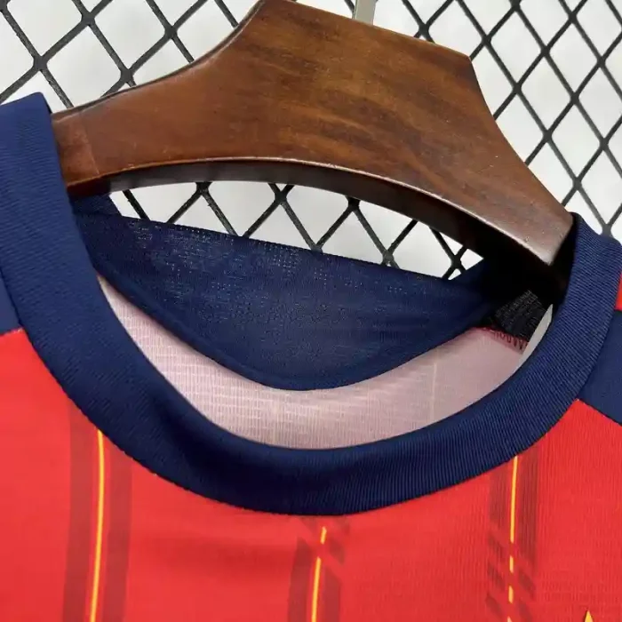 Long Sleeves Spain 2026 World Cup Home Jersey - Fan Version