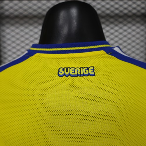 Sweden 2026 World Cup Home Jersey- Player Version