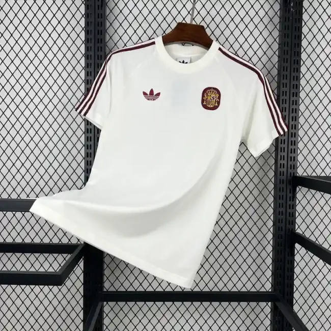 Spain 2026 World Casual White Jersey - Fan Version