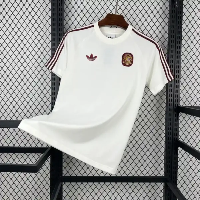 Spain 2026 World Casual White Jersey - Fan Version