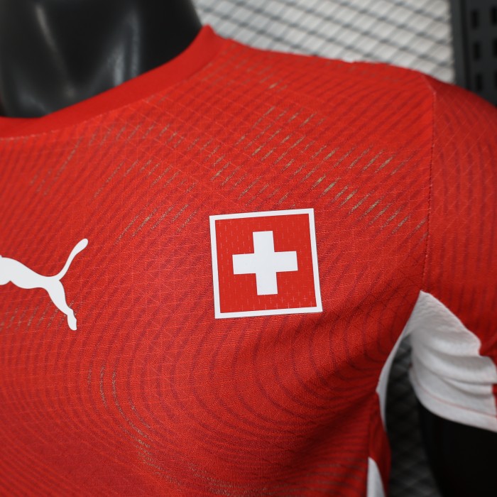 Switzerland 2026 World Cup Home Jersey- Player Version