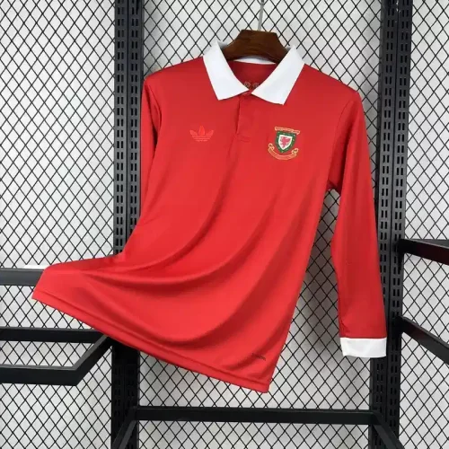 Long Sleeves 2026 Wales 150th Anniversary Jersey  - Fan Version