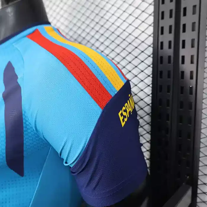Spain 2026 World Cup Sky Blue Training Jersey - Player Version
