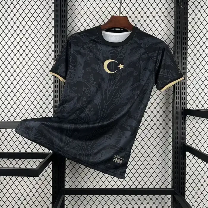 Turkey 2026 World Cup Heritage Black Soccer Jersey - Fan Version