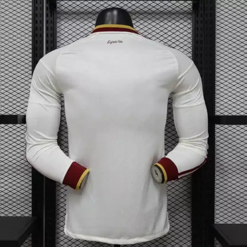 Long Sleeves Spain 2026 World Cup Away Jersey - Player Version