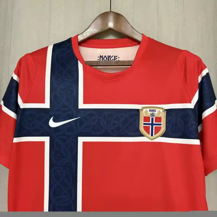 Norway 2026 World Cup Home Jersey - Fan Version