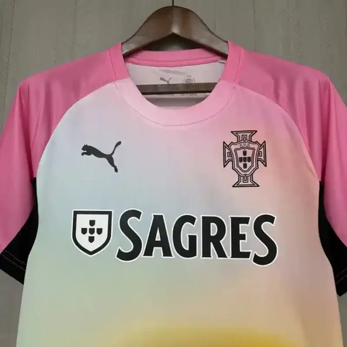 Portuga 2026 World Cup Pre-match Pink Jersey - Fan Version