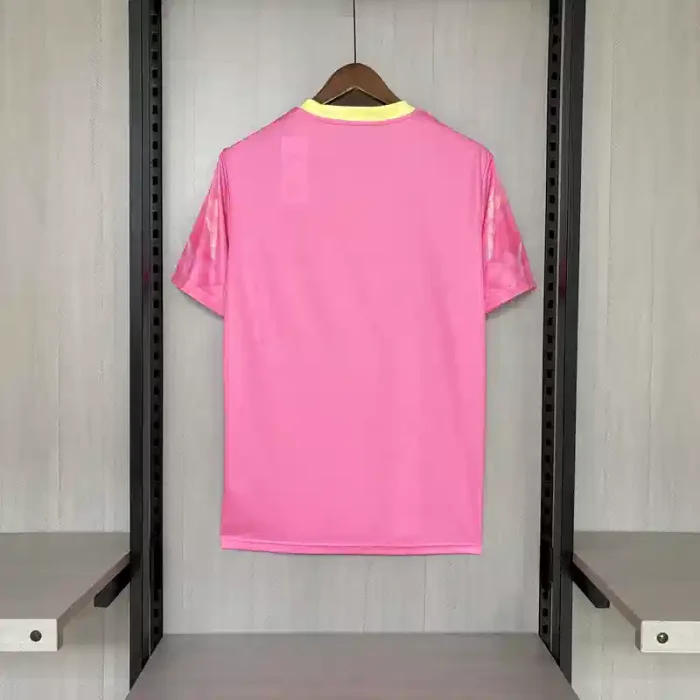 Portugal 2026 World Cup Goalkeeper Pink Jersey - Fan Version