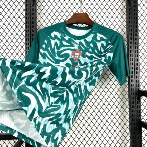 Portuga 2026 World Cup Pre-match Green Jersey - Fan Version