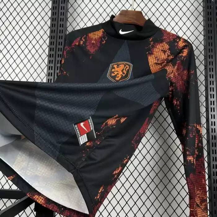 Long Sleeves Netherlands 2026 World Cup Goalkeeper Jersey - Fan Version