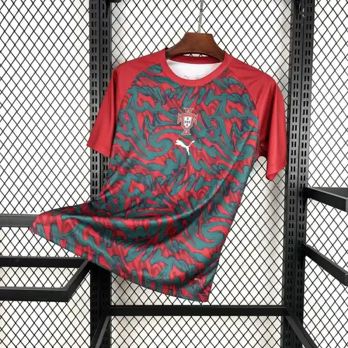 Portuga 2026 World Cup Pre-match Red Jersey - Fan Version