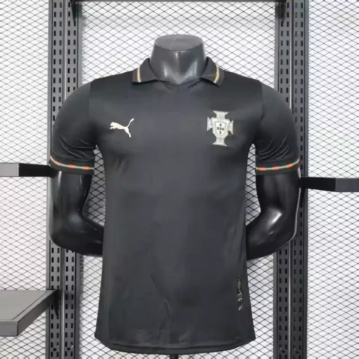 Portugal 2026 World Cup Away Special Edition Black Jersey- Player Version