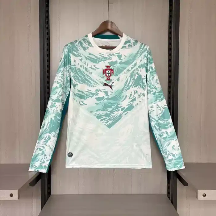 Long Sleeves Portugal  2026 World Cup Away Jersey - Fan Version